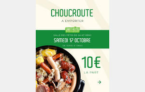 Choucroute du SRSB