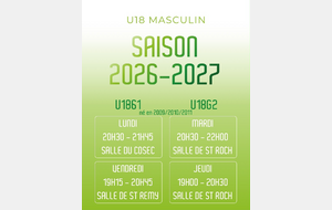 U18 - CLAR LYON BASKET contre IE - CTC CSR01 BASKET - St REMY SPORTS BASKET