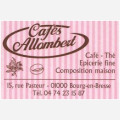 CAFES ALLOMBERT